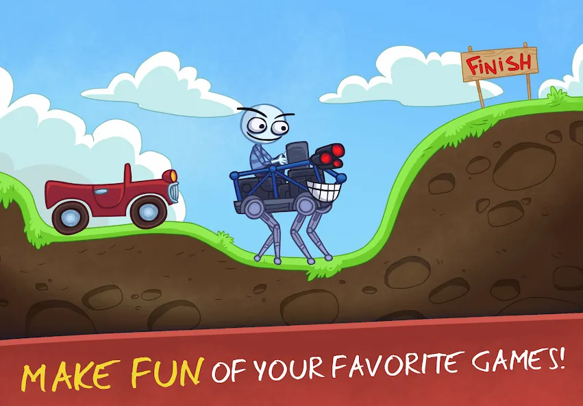 Troll Face Quest: VideoGames 2 [MOD: открыты все уровни и подсказки] — Скачать бесплатно (APK) — скриншот 4