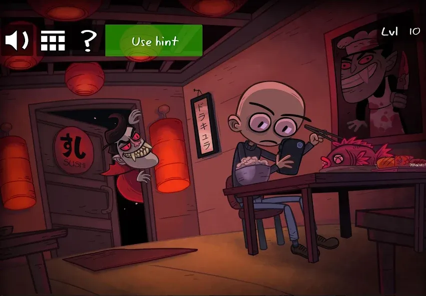Скачать Troll Face Quest: Horror 2 [MOD: безлимитные подсказки и открыты все уровни] на телефон — скриншот 5