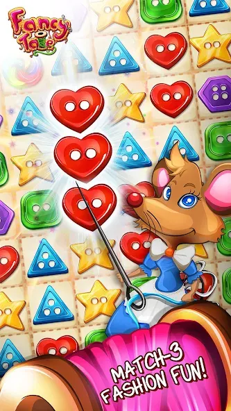 Скачать Fancy Tale:Fashion Puzzle Game [MOD: безлимитные монеты и все наряды] на телефон — скриншот 1