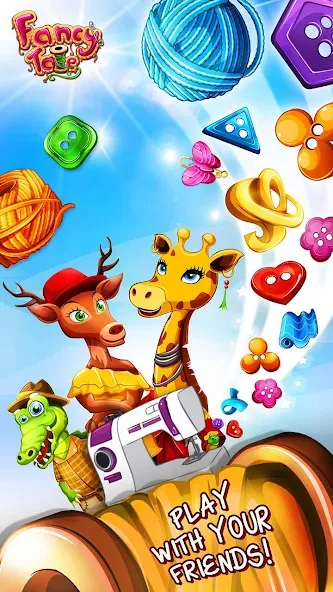 Скачать Fancy Tale:Fashion Puzzle Game [MOD: безлимитные монеты и все наряды] на телефон — скриншот 3
