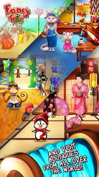 Скачать Fancy Tale:Fashion Puzzle Game [MOD: безлимитные монеты и все наряды] на телефон — скриншот 5