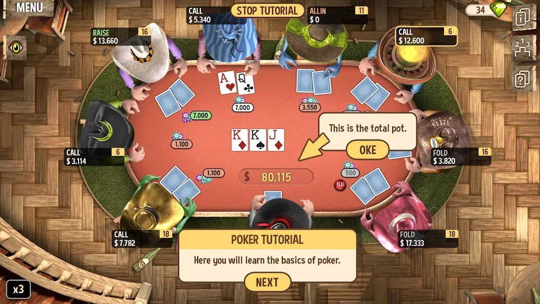 Скачать взлом Learn Poker - How to Play [MOD: разблокированы все уроки и функции] — скриншот 2