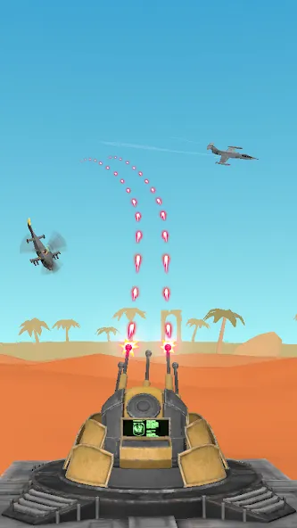 Air Defense: Airplane Shooting [MOD: безлимитные деньги и патроны] — Скачать бесплатно (APK) — скриншот 2