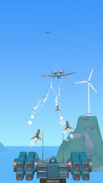 Air Defense: Airplane Shooting [MOD: безлимитные деньги и патроны] — Скачать бесплатно (APK) — скриншот 3