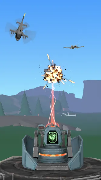 Air Defense: Airplane Shooting [MOD: безлимитные деньги и патроны] — Скачать бесплатно (APK) — скриншот 5