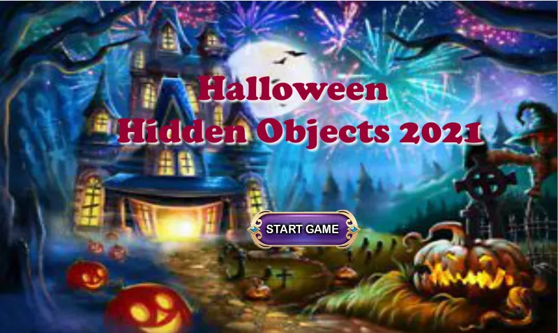 Взломанная Halloween Hidden Objects [MOD: все предметы легко найти] на Андроид — скриншот 1