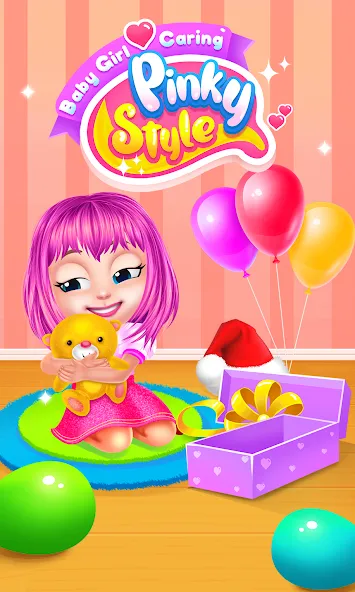 Взломанная Baby Girl Caring Pinky Style [MOD: открыты все наряды и аксессуары] на Андроид — скриншот 4