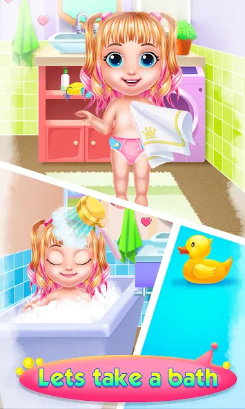 Взломанная Baby Girl Caring Pinky Style [MOD: открыты все наряды и аксессуары] на Андроид — скриншот 5