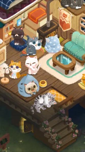 Secret Cat Forest [MOD: много монет и редких котов] последняя версия — скриншот 2