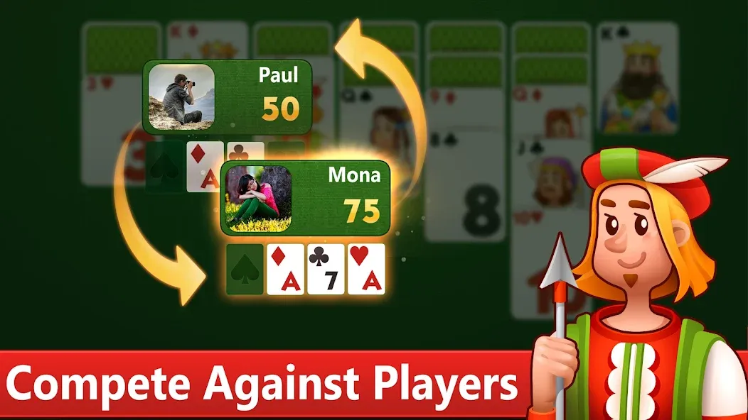 Скачать Klondike Solitaire card game [MOD: без рекламы и безлимитные подсказки] — скриншот 5
