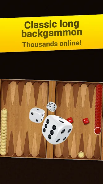 Скачать Backgammon Long Arena [MOD: безлимитные монеты и открыты все столы] на телефон — скриншот 1