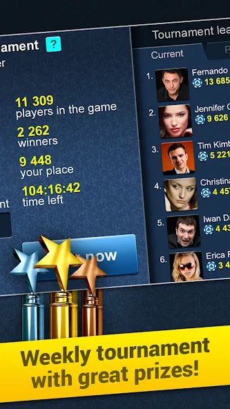 Скачать взлом Poker Arena: texas holdem game [MOD: безлимитные фишки и открыты все столы] — скриншот 3
