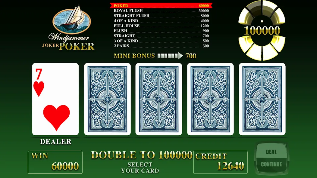 Windjammer Poker [MOD: безлимитные фишки и все столы открыты] последняя версия — скриншот 1