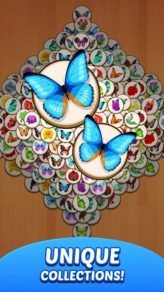 Взломанная Tile Pair 3D - Tile Connect 3D [MOD: без рекламы и ограничений] на Андроид — скриншот 2