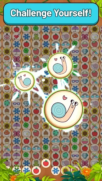 Скачать взлом Triple Tile 3D: Connect Puzzle [MOD: безлимитные подсказки и отмена ходов] — скриншот 3