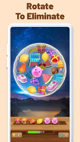 Match Triple Ball [MOD: без рекламы и много монет] последняя версия — скриншот 3