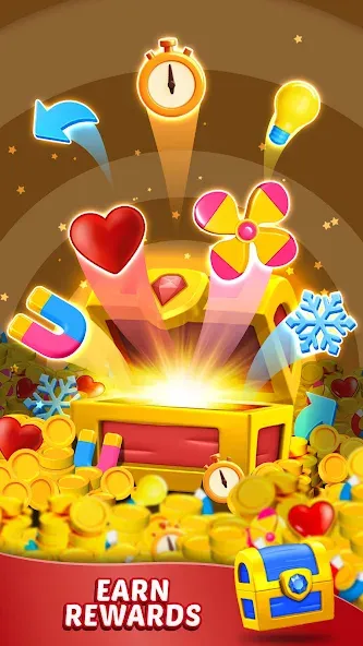 Triple Find - Match Triple 3D [MOD: безлимитные подсказки и открыты уровни] последняя версия — скриншот 3