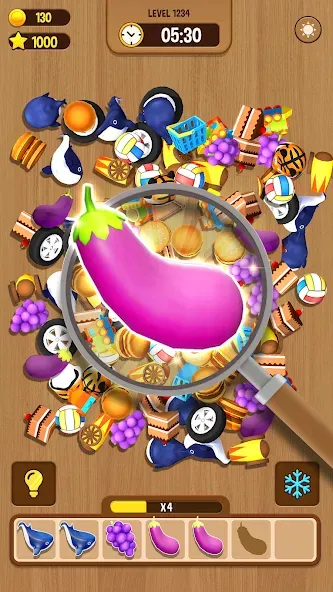 Match Triple 3D: Matching Tile [MOD: безлимитные монеты и подсказки] последняя версия — скриншот 1