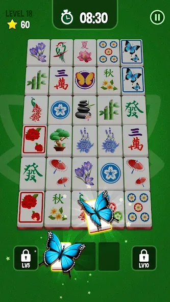 Mahjong 3D Matching Puzzle [MOD: без рекламы и подсказки без ограничений] на Андроид — скриншот 1
