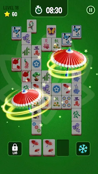Mahjong 3D Matching Puzzle [MOD: без рекламы и подсказки без ограничений] на Андроид — скриншот 3