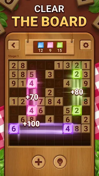Woodber - Classic Number Game [MOD: без рекламы и подсказки доступны] — Скачать бесплатно (APK) — скриншот 3