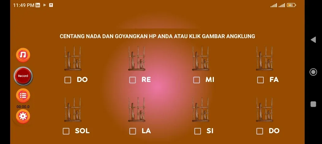 Angklung Instrument [MOD: реалистичный звук и новые мелодии] последняя версия — скриншот 5