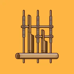 Angklung Instrument [MOD: реалистичный звук и новые мелодии] последняя версия