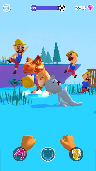 Скачать Animal Master: Hardcore Safari [MOD: безлимитные деньги и редкие животные] — скриншот 1
