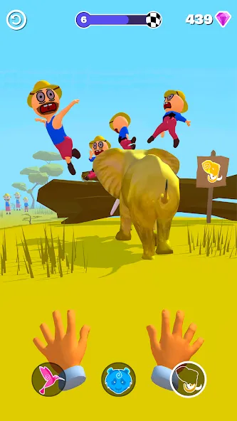 Скачать Animal Master: Hardcore Safari [MOD: безлимитные деньги и редкие животные] — скриншот 2