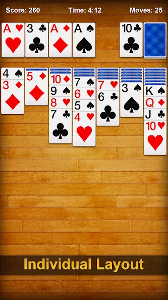 Взломанная Solitaire - Classic Card Games [MOD: без рекламы и без ограничений] на Андроид — скриншот 3