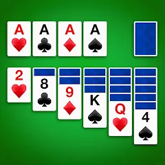 Взломанная Solitaire - Classic Card Games [MOD: без рекламы и без ограничений] на Андроид