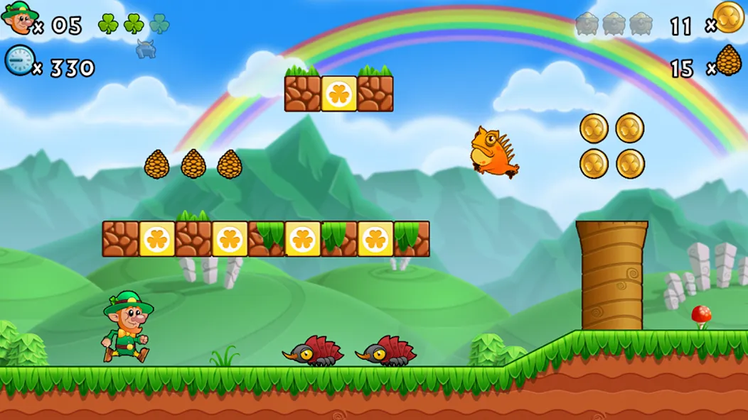 Lep's World 3 [MOD: безлимитные монеты и жизни] (Бесплатно / APK) — скриншот 1