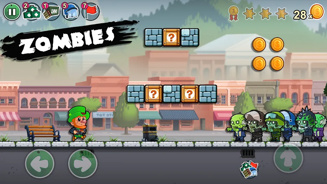 Lep's World Z [MOD: безлимитные монеты и жизни] (Бесплатно / APK) — скриншот 1