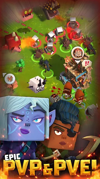 Скачать Kingdoms of HF - Dragon War [MOD: безлимитные ресурсы и сильная армия] на телефон — скриншот 3