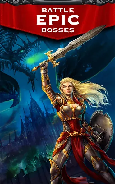 Kingdoms at War: Hardcore PVP [MOD: безлимитные ресурсы и усиленная армия] на Андроид — скриншот 5
