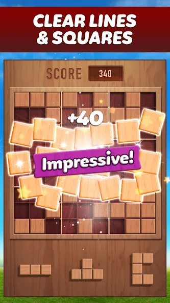 Woody 99 - Sudoku Block Puzzle [MOD: без рекламы и все уровни открыты] на Андроид — скриншот 3