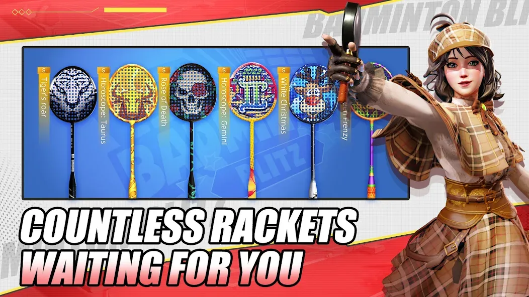 Badminton Blitz - PVP online [MOD: безлимитные монеты и энергия] (Бесплатно / APK) — скриншот 2