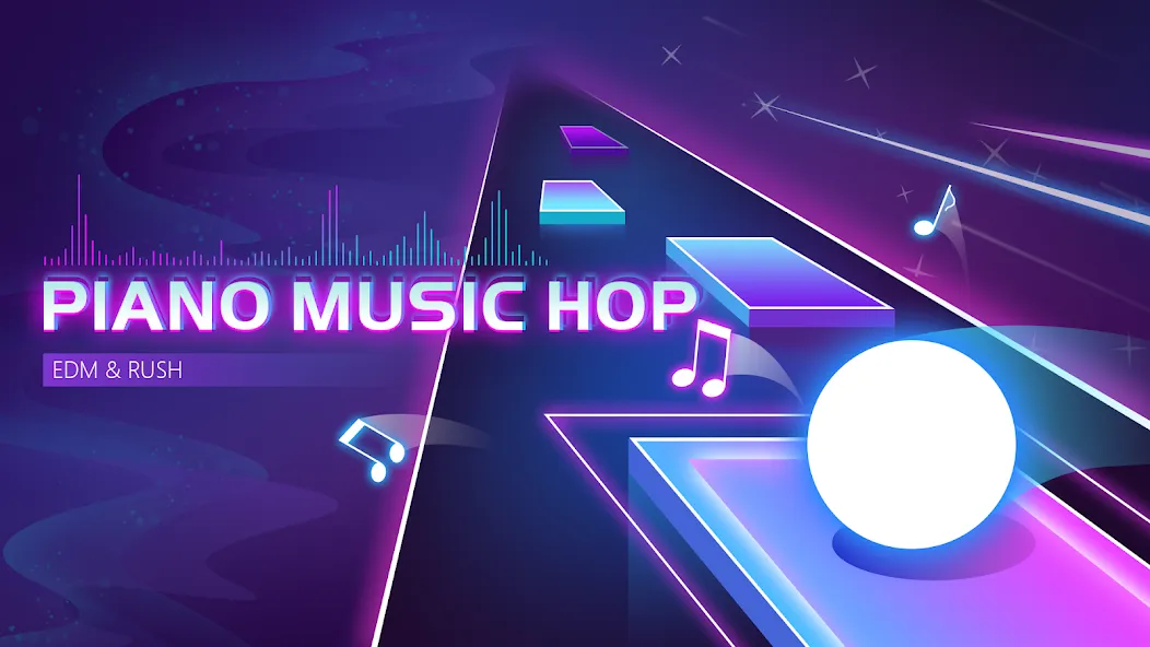 Piano Music Hop: EDM Rush! [MOD: безлимитные деньги и все песни открыты] (Бесплатно / APK) — скриншот 1