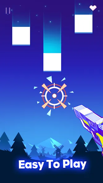 Скачать взлом Beat Fire - Edm Gun Music Game [MOD: безлимитные деньги и всё открыто] — скриншот 1
