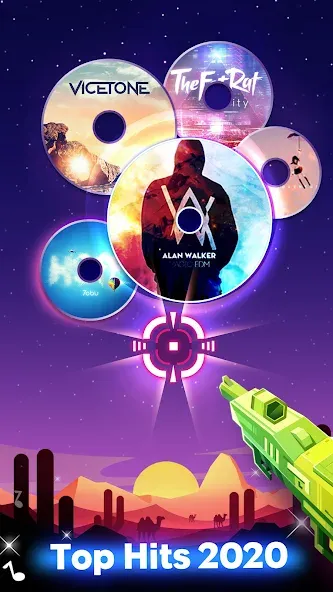 Скачать взлом Beat Fire - Edm Gun Music Game [MOD: безлимитные деньги и всё открыто] — скриншот 4