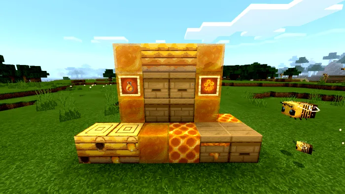 Скачать Bee Craft [MOD: безлимитные ресурсы и быстрый крафт] на телефон — скриншот 5