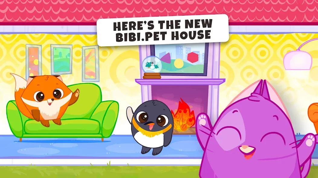 Взломанная Bibi Home Games for Babies [MOD: открыты все игры и уровни] на Андроид — скриншот 1