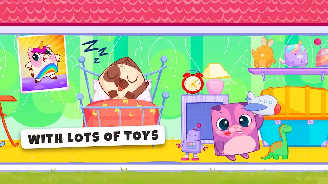 Взломанная Bibi Home Games for Babies [MOD: открыты все игры и уровни] на Андроид — скриншот 4