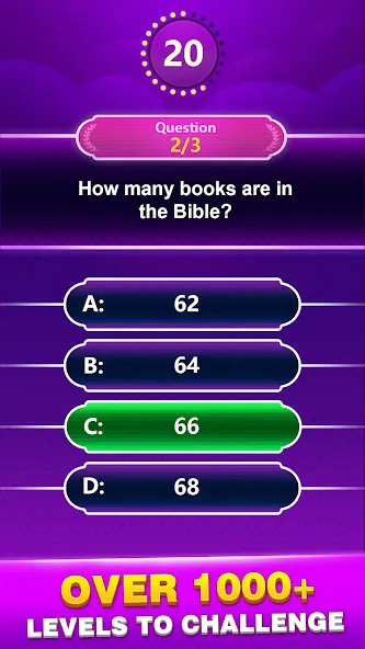 Bible Trivia - Word Quiz Game [MOD: все библейские викторины разблокированы] (Бесплатно / APK) — скриншот 2