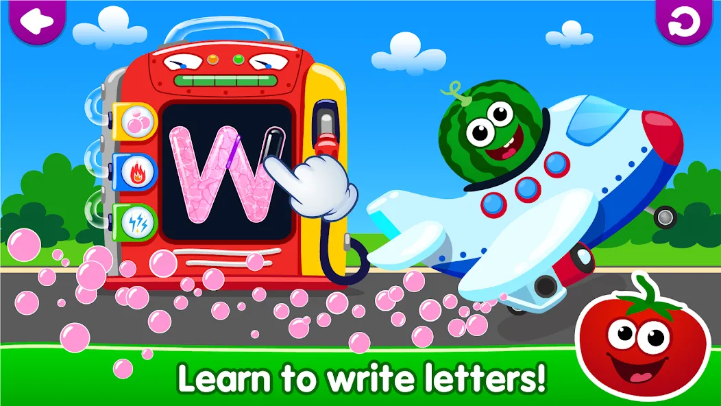 Взломанная ABC kids! Alphabet learning! [MOD: все буквы и задания открыты] на Андроид — скриншот 3