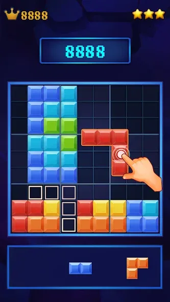 Скачать Brick 99 Sudoku Block Puzzle [MOD: безлимитные подсказки и ходы] на телефон — скриншот 3