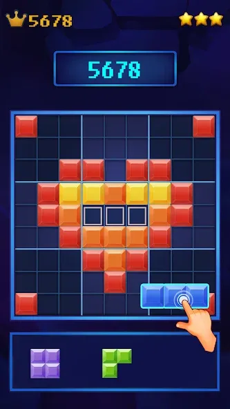 Скачать Brick 99 Sudoku Block Puzzle [MOD: безлимитные подсказки и ходы] на телефон — скриншот 5