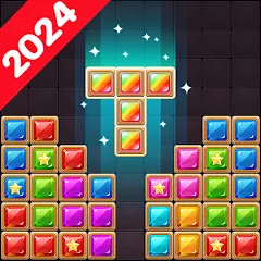 Скачать Block Puzzle: Diamond Star [MOD: безлимитные алмазы и все блоки открыты] на телефон