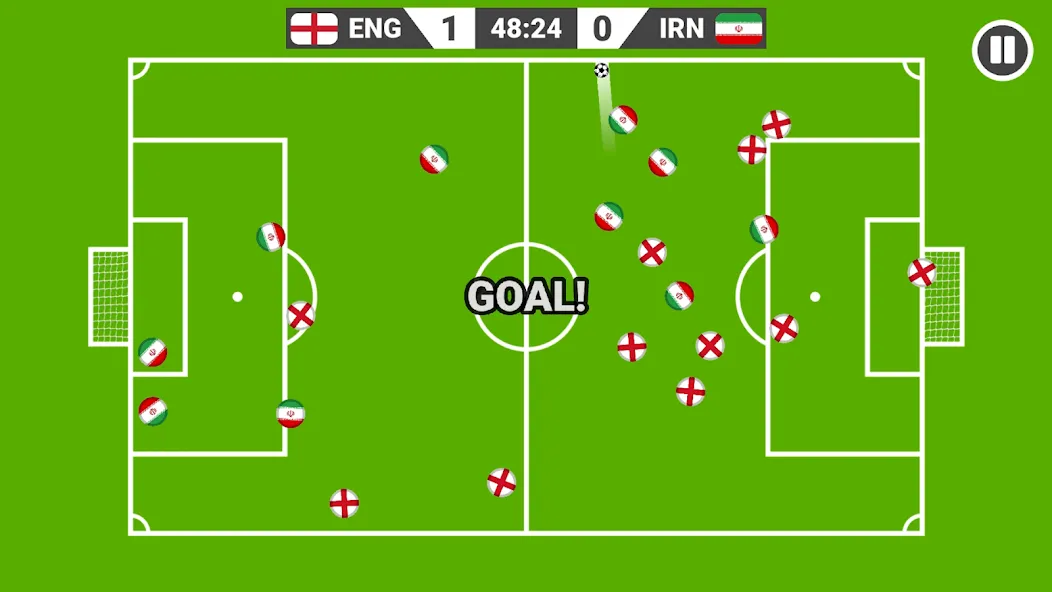 Marble Soccer [MOD: безлимитные деньги и все уровни] — Скачать бесплатно (APK) — скриншот 2