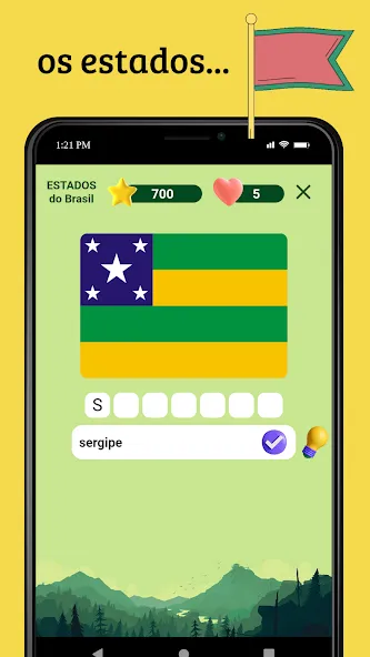 Скачать Quiz Brasil [MOD: безлимитные подсказки и правильные ответы] на телефон — скриншот 3